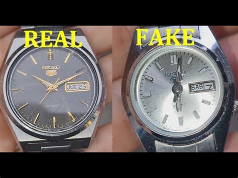 seiko watch original vs fake|seiko watch identifier.